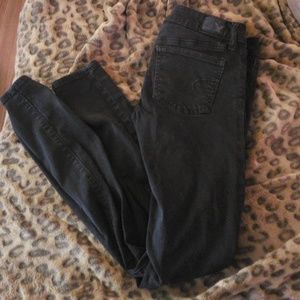 American eagle black skinny jeans